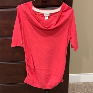 Maternity Scoop Neck Top